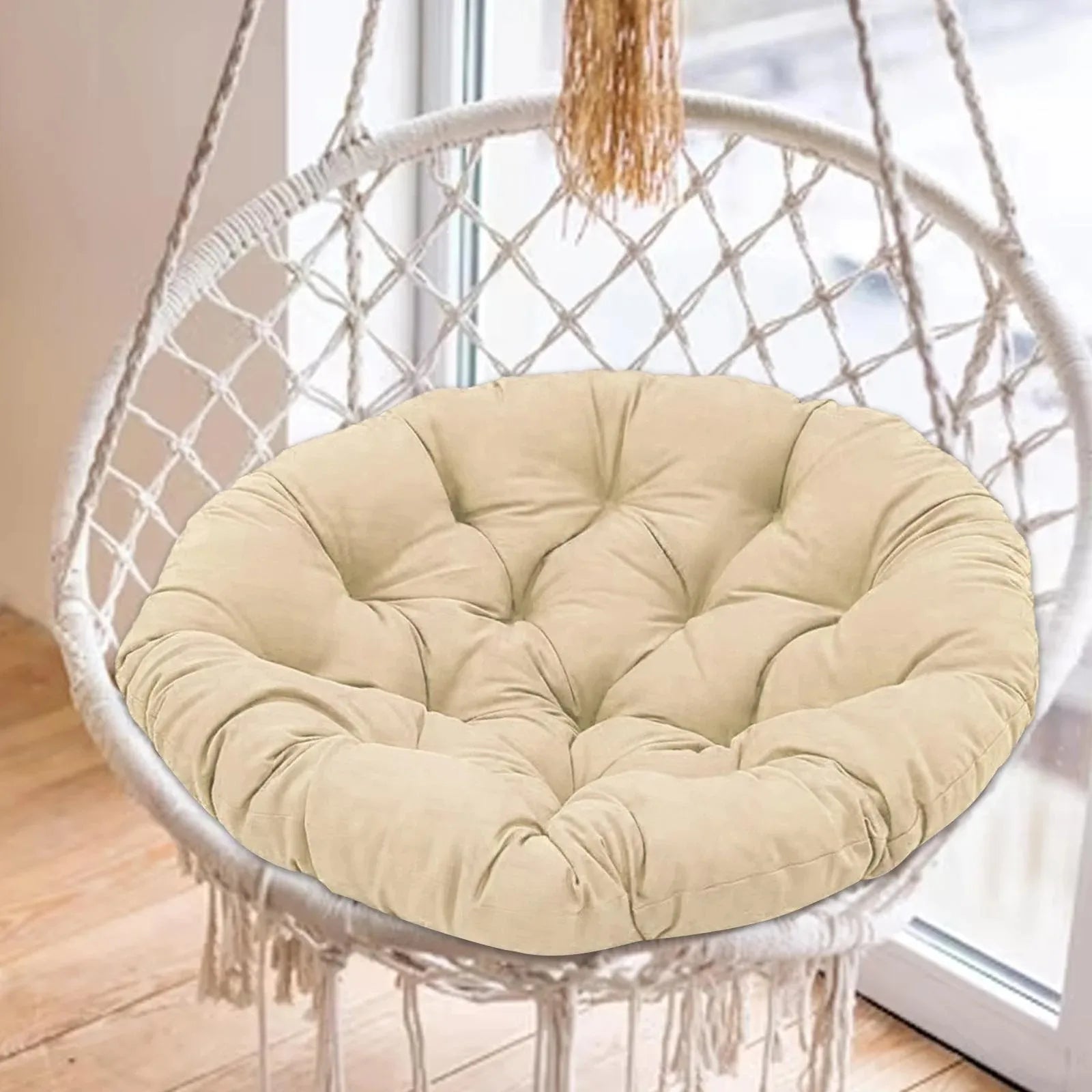 Hanging Basket Mat Bird Cushion Round Cushion Rocking Chair Cradle Round Cushion Circular Floor Mat Egg Shaped Chair Cushion